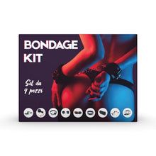 Carica l'immagine nel visualizzatore di Gallery, BONDAGE KIT 9 PEZZI