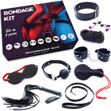 Carica l'immagine nel visualizzatore di Gallery, BONDAGE KIT 9 PEZZI